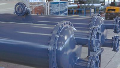 Shell and Tube Flooded Evaporator
