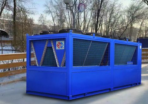 Ice rink chiller for 22nd Winter Olympic Project Reference