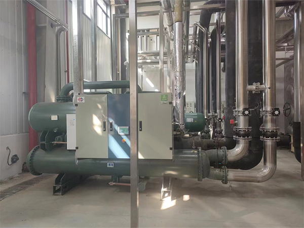 Industrial chiller for a dairy factory in Fujian
